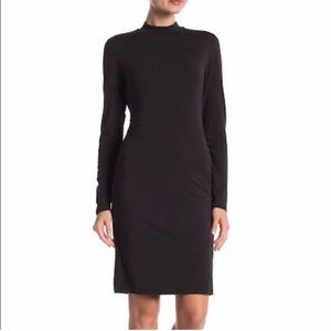 For The Republic Black Long Sleeve Dress